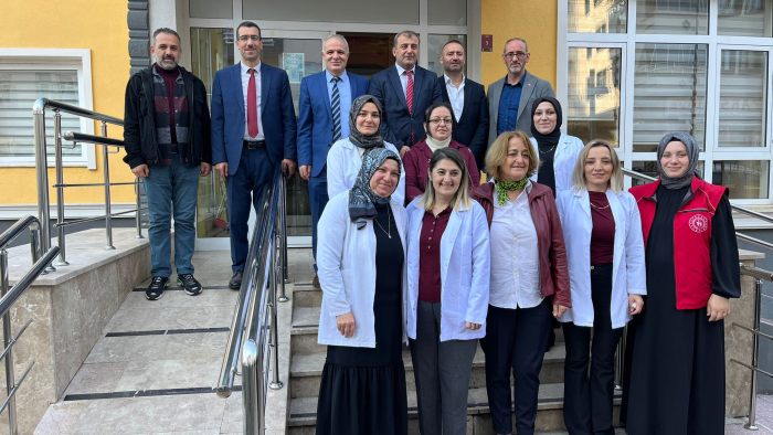 Sürmene’de Halk Eğitimi Kurslarına Ortak Ziyaret